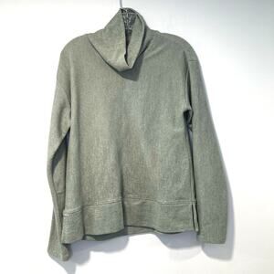 RBX Active Softest Turtleneck Pullover Sweatshirt Sage Green  Small